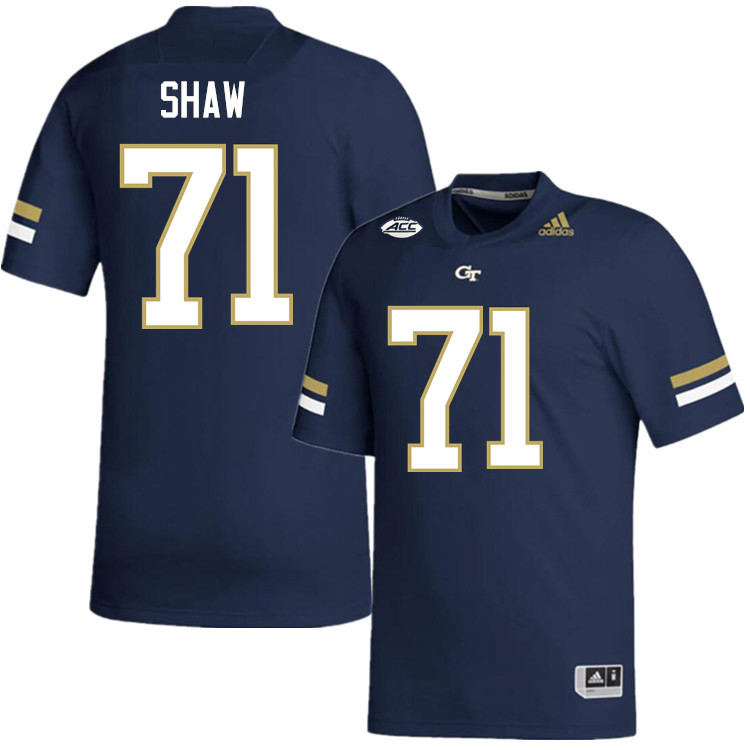 Billy Shaw Georgia Tech Jerseys,Georgia Tech Yellow Jackets College Football Uniforms-Navy